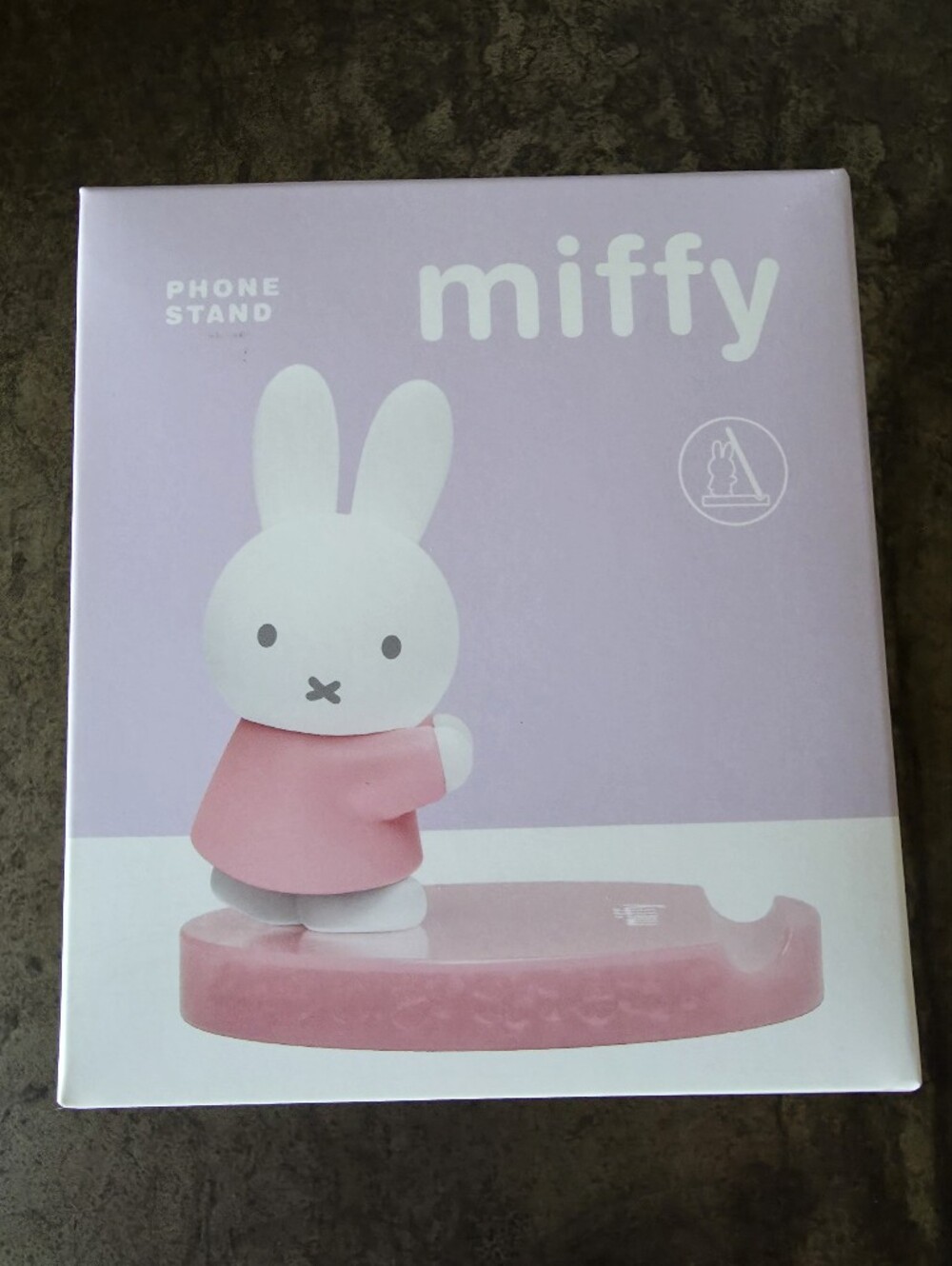 NIB Miffy Bunny Pink Phone Stand
